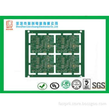 FR 4 green PCB 3.0mm 10 layer OSP surface treatment , print